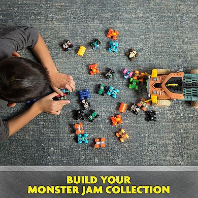 Monster Jam Megalodon Mini Jams & Mad Hog Chomper Truck Set