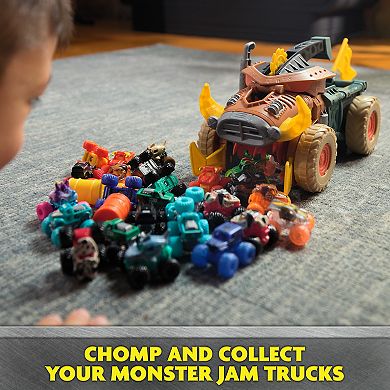 Monster Jam Megalodon Mini Jams & Mad Hog Chomper Truck Set
