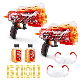XSHOT Hyper Gel Stinger Blaster Toy Two Pack with 6,000 Hyper Gel Pellets