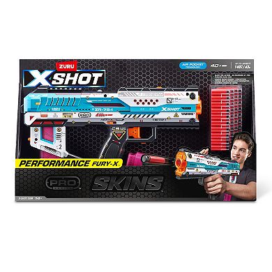 XSHOT SKINS Pro Series Fury-X Blaster Toy with 40 Darts