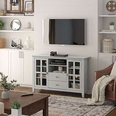 Simpli Home Artisan Tall TV Media Stand