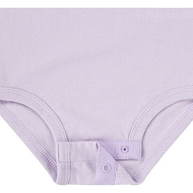 Newborn Baby Girls Nike Swoosh Motion Ruffle Bodysuit & Leggings 2-Piece Set
