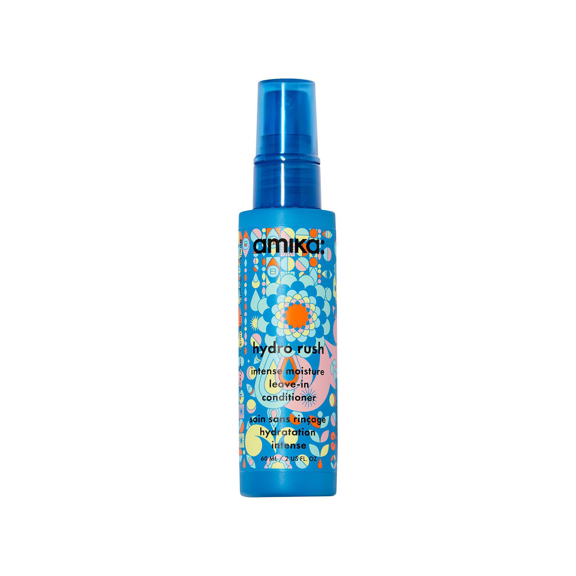 amika Mini Hydro Rush Intense Moisture Leave-In Conditioner with Hyaluronic
