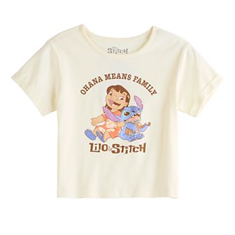 Disney's Lilo & Stitch Girls 7-16 Graphic Baby Tee