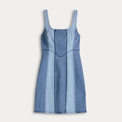 Women's INTEMPO™ Colorblock Denim Mini Dress