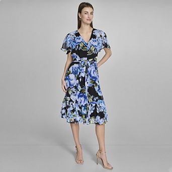 Women's Harper Rose V-Neck Button Front Short Dress