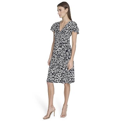 Women's Harper Rose Ruffle Sleeve V-Neck Dress