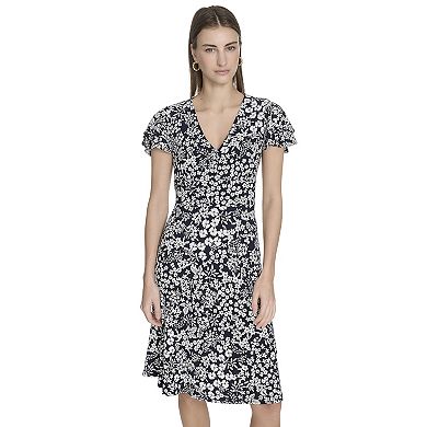 Women's Harper Rose Ruffle Sleeve V-Neck Dress