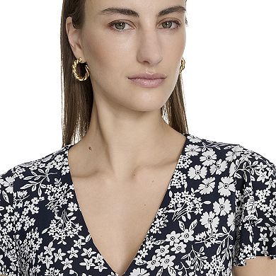 Women's Harper Rose Ruffle Sleeve V-Neck Dress