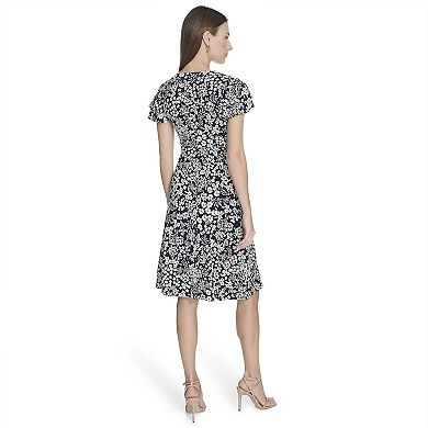 Women's Harper Rose Ruffle Sleeve V-Neck Dress