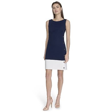Women's Andrew Marc Sleeveless Colorblock Dress