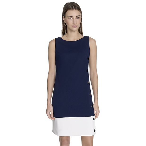 blue black colorblock dress The Little Mermaid Blue Dress