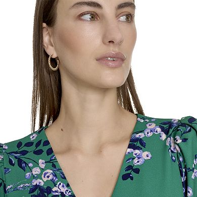 Women's Andrew Marc Marc New York Puff Sleeve Dress