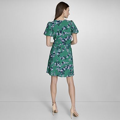 Women's Andrew Marc Marc New York Puff Sleeve Dress