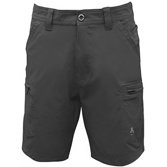 Hook & Tackle Men's Ripstop Driftwood 4-way Stretch Short