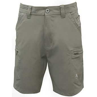 Hook & Tackle Men's Ripstop Driftwood 4-way Stretch Short
