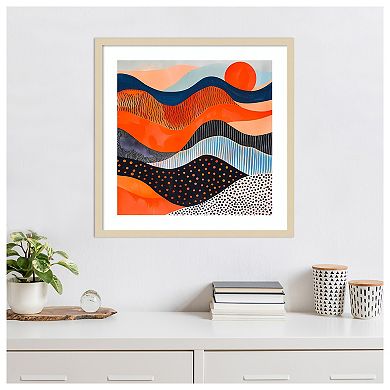 Abyss by Walker Noble Wood Framed Wall Art Print