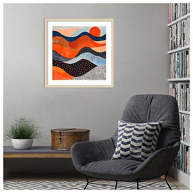 Abyss by Walker Noble Wood Framed Wall Art Print