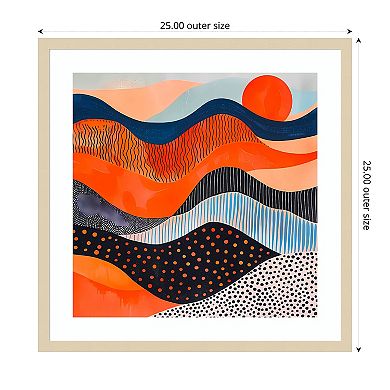 Abyss by Walker Noble Wood Framed Wall Art Print