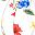 White Ditsy Floral