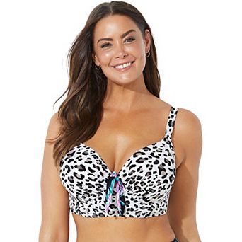Swimsuits for All Women's Confidante Bra Sized Underwire Bikini Top