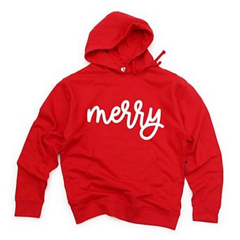 Merry Bold Cursive Hoodie