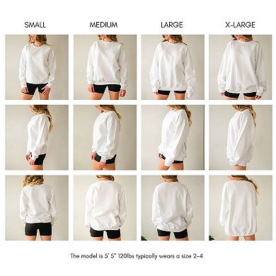 Holly Leaves Coquette Sweatshirt