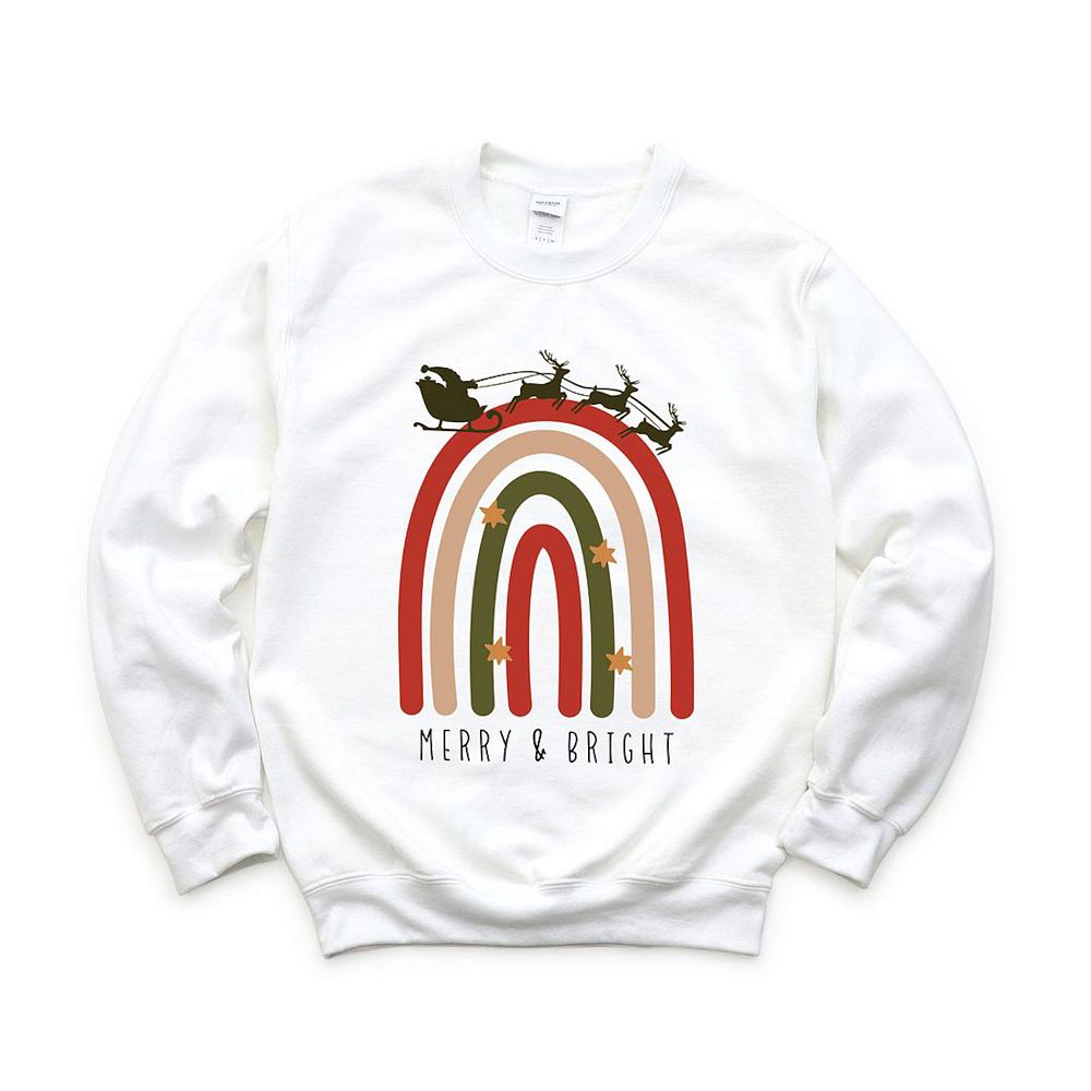 Rainbow Merry & Bright Sweater main image 0