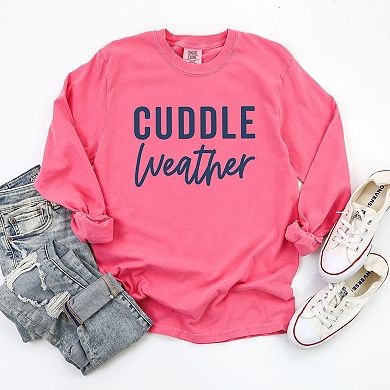 Cuddle Weather Garment Dyed Long Sleeve Tees