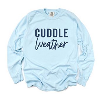 Cuddle Weather Garment Dyed Long Sleeve Tees