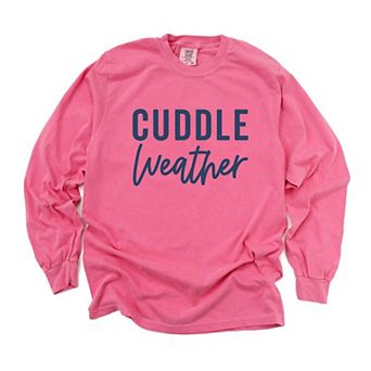 Cuddle Weather Garment Dyed Long Sleeve Tees