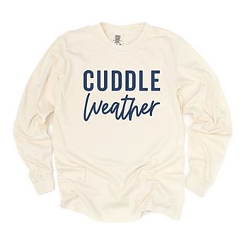 Cuddle Weather Garment Dyed Long Sleeve Tees
