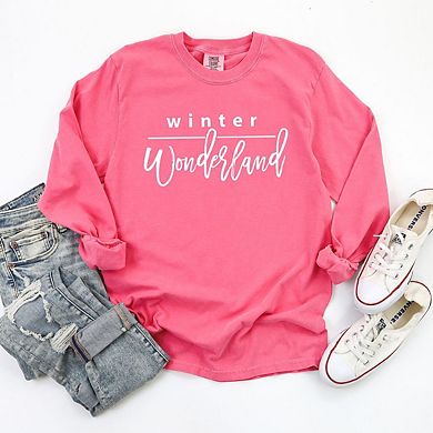 Simply Sage Market Winter Wonderland Garment Dyed Long Sleeve