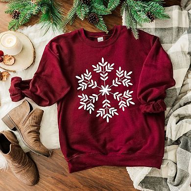 Giant Snowflake Sweatshirt