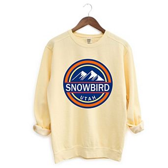 Snowbird Ski Resort Garment Dyed Sweatshirt