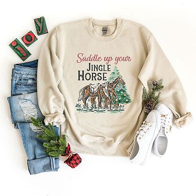Saddle Your Jingle Horse Sweatshirt