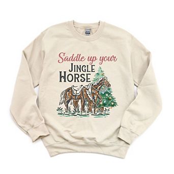 Saddle Your Jingle Horse Sweatshirt