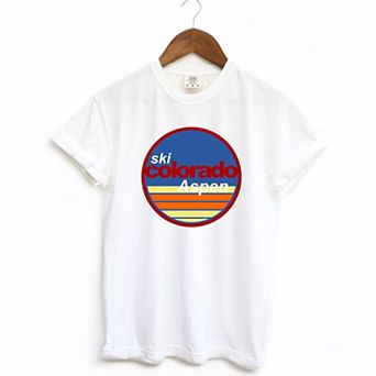 Aspen Ski Resort Garment Dyed Tees