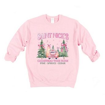 Coquette St. Nick's Tree Farm Sweatshirt