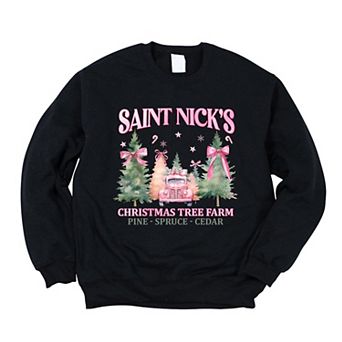 Coquette St. Nick's Tree Farm Sweatshirt