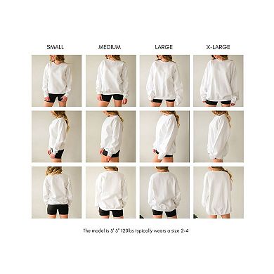 Peace On Earth Bold Cursive Sweatshirt