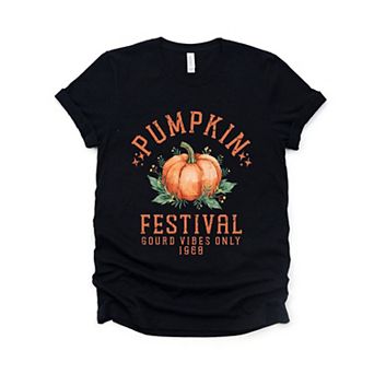 Simply Sage Market Pumpkin Gourd Vibes Only Short Sleeve Tee - 2XL - Blush