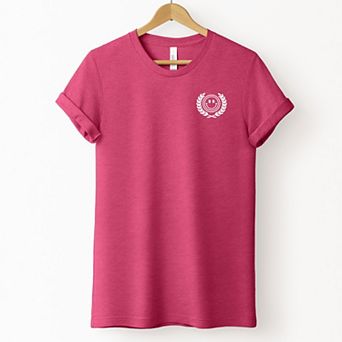 S.W.Smiley Endless Vacation Front And Back - Women's Short Sleeve Graphic T-Shirt