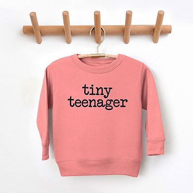 Tiny Teenager Typewriter Youth Ultra-Soft Graphic Sweatshirt