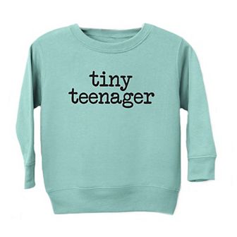 Tiny Teenager Typewriter Youth Ultra-Soft Graphic Sweatshirt