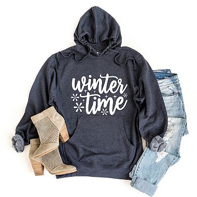 Simply Sage Market Winter Time Snowflakes Hoodie