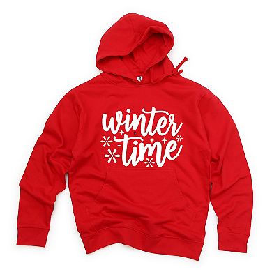 Simply Sage Market Winter Time Snowflakes Hoodie