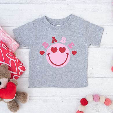 Babe Smile Toddler Short Sleeve Graphic Tee