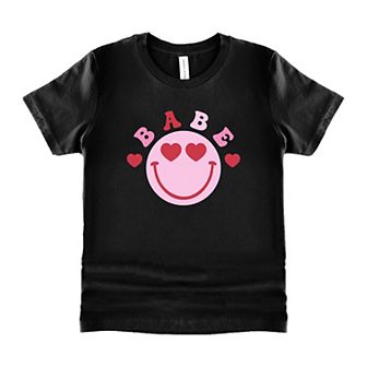 Babe Smile Toddler Short Sleeve Graphic Tee