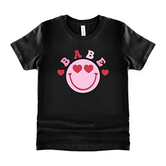 Babe Smile Toddler Short Sleeve Graphic Tee